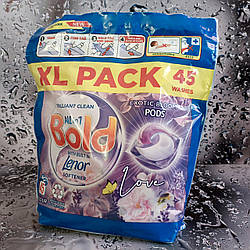 Гель-капсули для прання Bold Colour with Lenor XL Pack 45 шт.