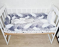 Детский постельный набор в кроватку, постельный набор для новорожденных