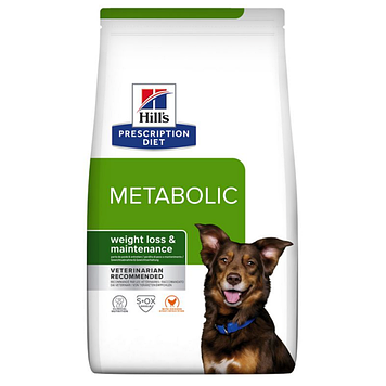 Корм Hills Хиллс PD Canine Metabolic 12 кг для собак Метаболик при ожирении и лишем весе