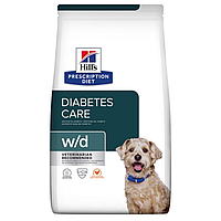 Корм Hills Хиллс PD Canine W/D Diabetes Care 10 кг для собак при сахарном диабете, ожирении, запорах