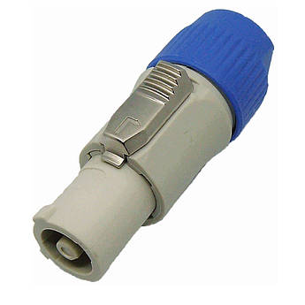 Роз'єм Powercon LDI SA321-B штекер сірий