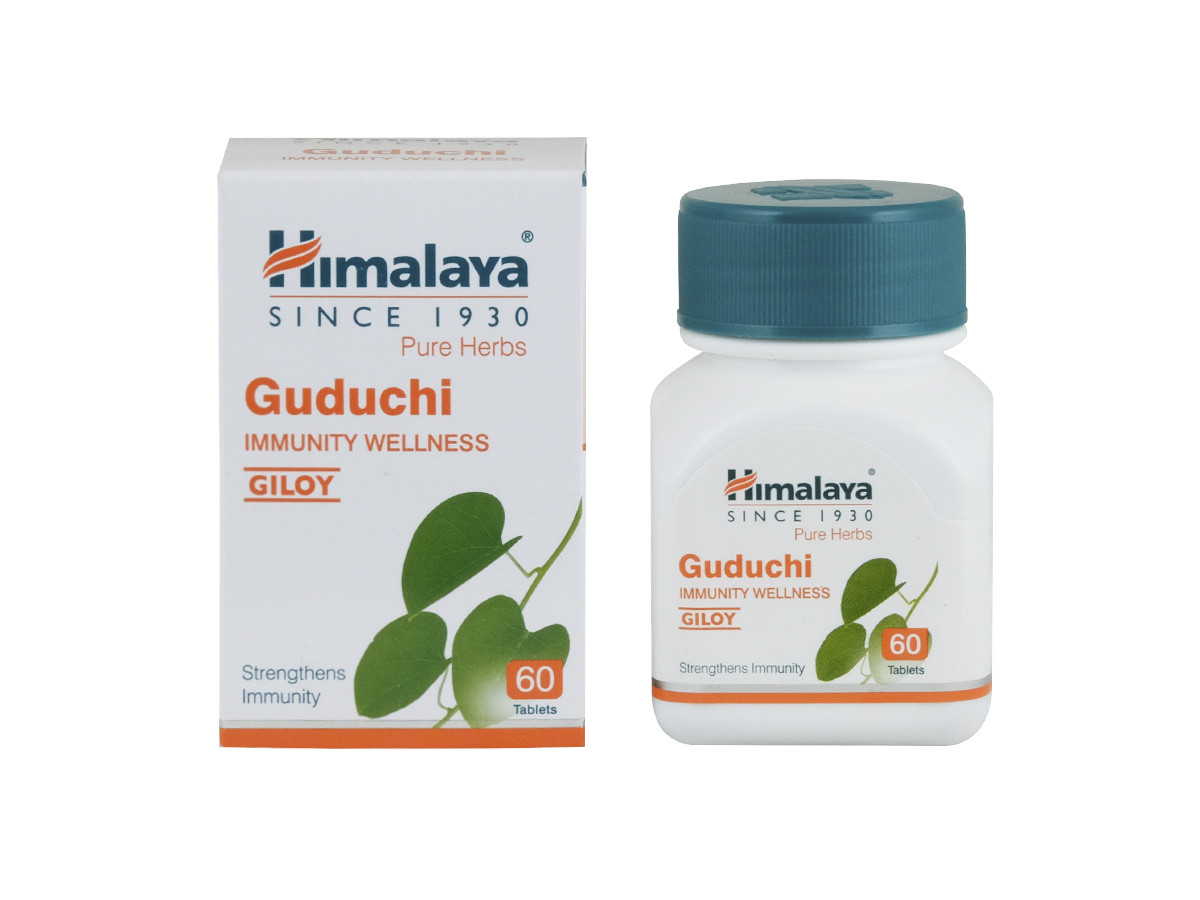 Препарат для підвищення імунітету GUDUCHI (60TAB) HIMALAYA, засіб для загального поліпшення самопочуття