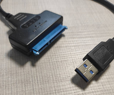 Адаптер перехідник USB to SATA 2,5", фото 3