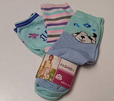 Шкарпетки для дівчинки опт, Fashion, розміри 31/34(3шт), арт. Fashion