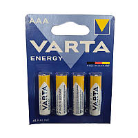 Батарейка LR03 Varta Energy , 1шт (блистер по 4шт) AAA