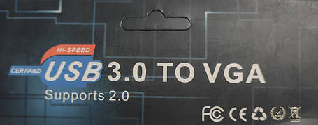 USB 3.0 відеокарта VGA 1080p FullHD віртуальний монітор, фото 2