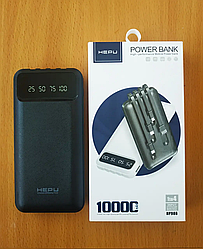 Повербанк power bank HEPU HP986 10000 mAh Black