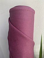Костюмная льняная ткань бордового цвета, 100% лен, цвет 176/1283