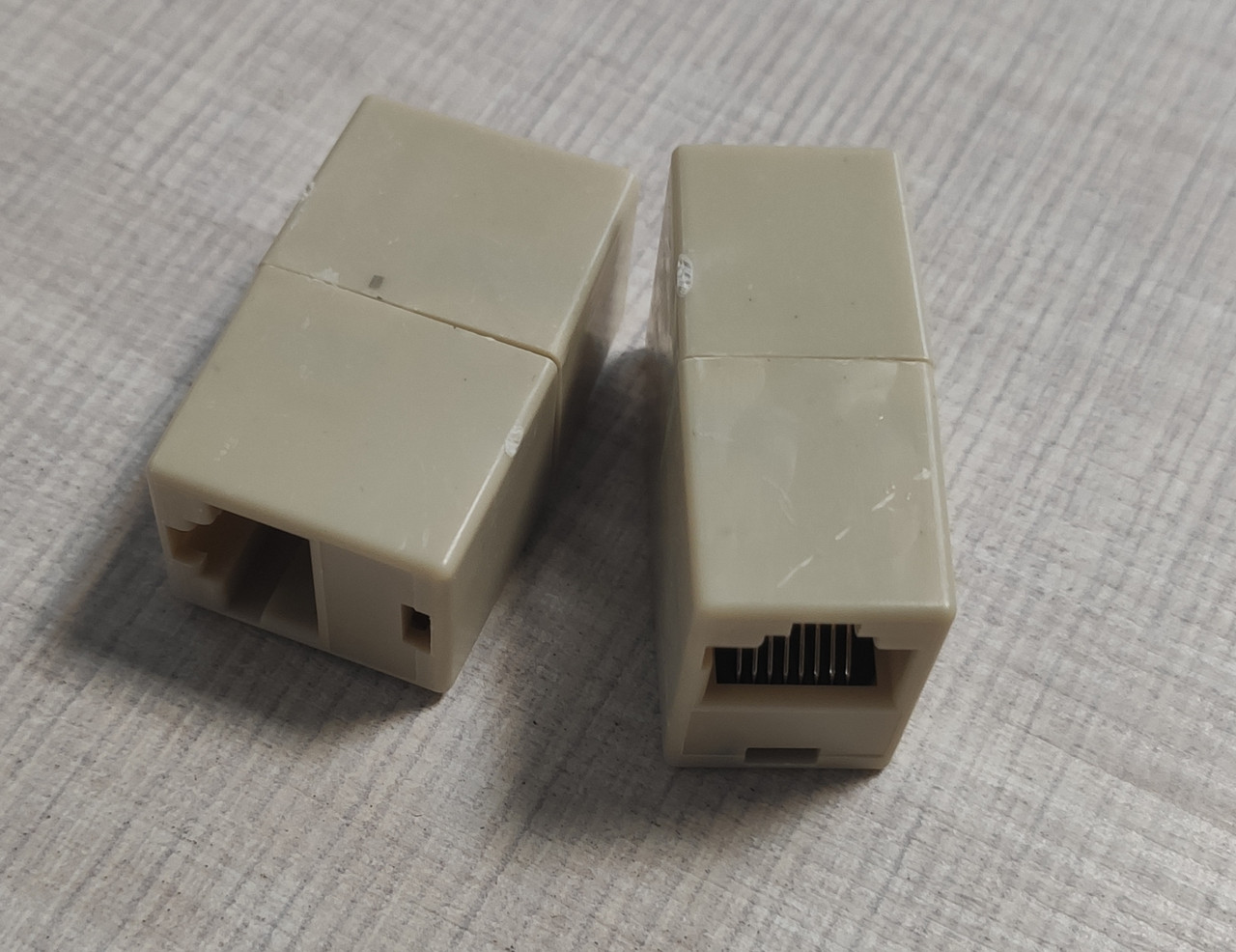 RJ45 LAN з'єднувач 1 вхід 1 вихід