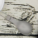 Титанова складна ложка - виделка Tiartisan 150 мм, фото 3