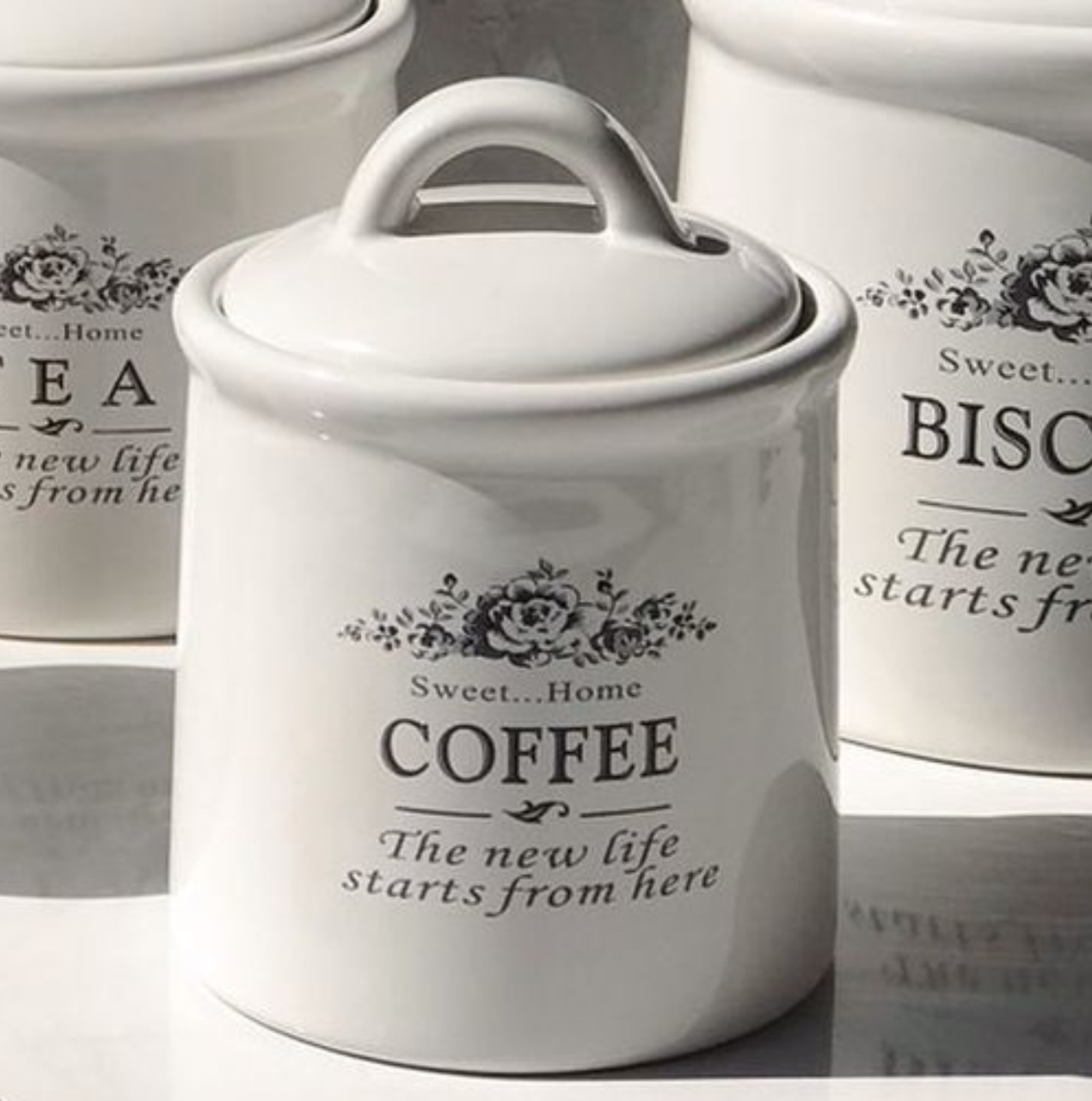Керамічна банка для кави Sweet Home COFFEE, 600 мл