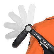 Коляска дитяча El Camino DYNAMIC PRO ME 1053N Orange прогулянкова, алюмінієва рама, навантаження 22кг, фото 4