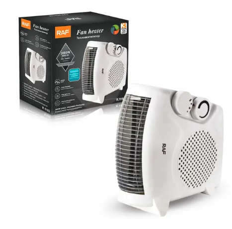 Якісний побутовий тепловентилятор обігрівач RAF R.1183 дуйчик