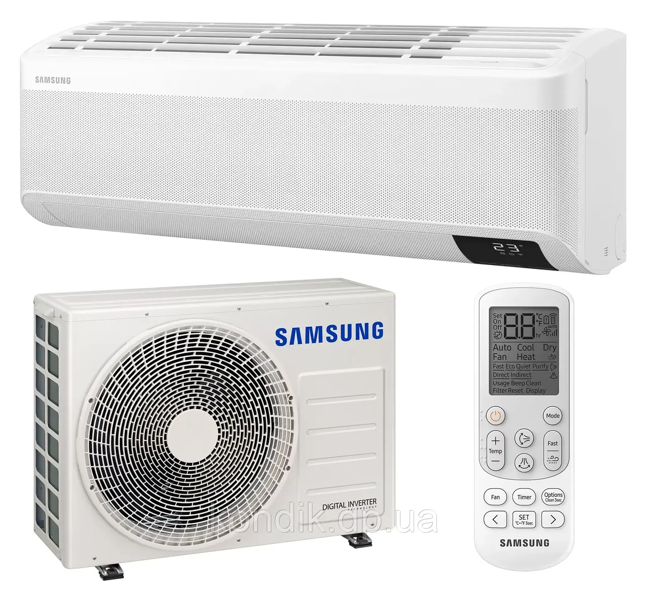 Кондиціонер Samsung AR12TXFYBWKNEE Nordic Inverter WiFi