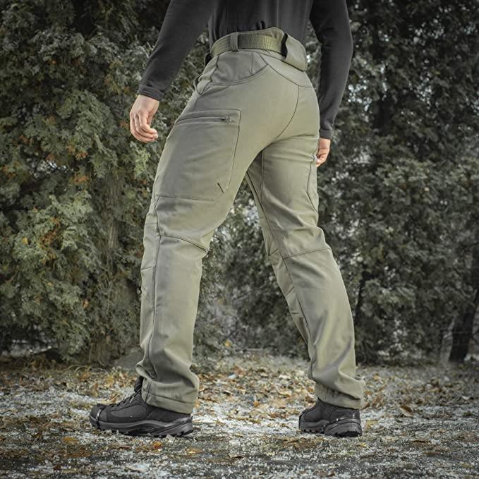 Зимние штаны M-Tac цвет оливковый XL - фото 4 - id-p1691983137