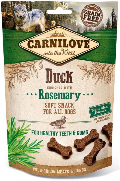 Carnilove Dog Soft Snack з качкою та розмарином для собак-200гр