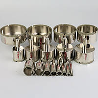 Набір алмазних коронок Rapide TIle/Glass 6-70мм(17шт)