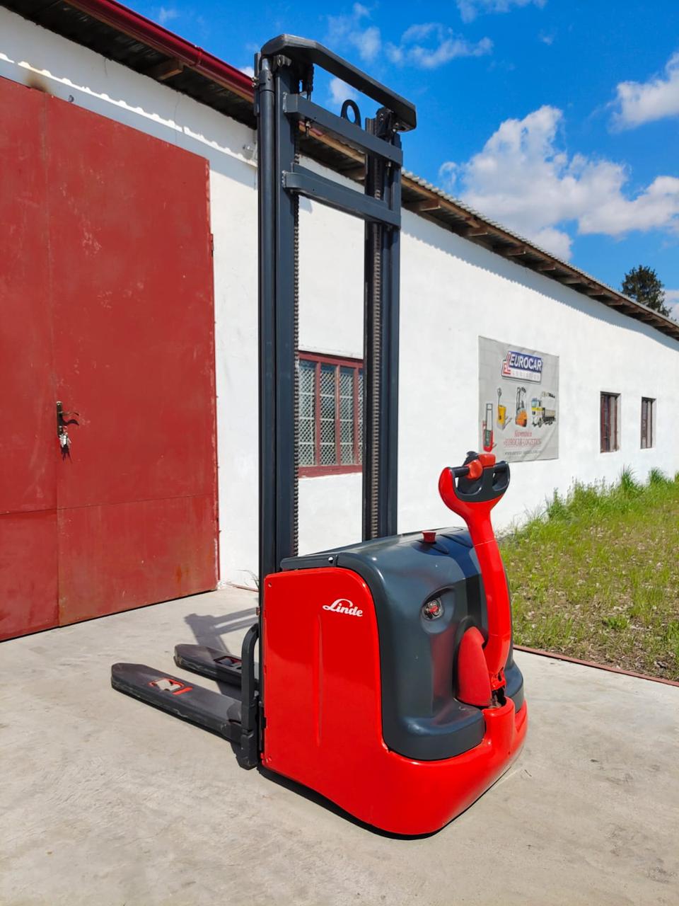 Штабелер електричний самохідний Навантажувач Linde L16 1,6т 4,13m