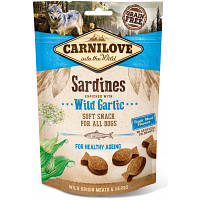 Carnilove Dog Soft Snack із сардиною та черемшею для собак-200гр