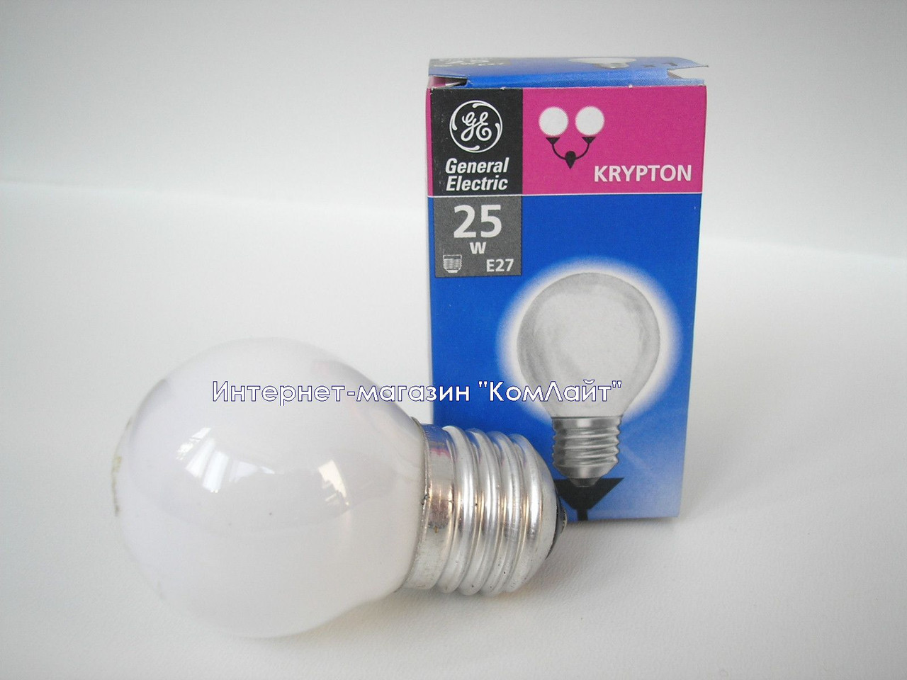 Криптонова лампа General Electric 25KD1/E27 230V KRYPTON кулька (Угорщина)