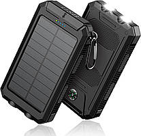 POWER BANK Solar павер банк з сонячною батареєю 36800mAh