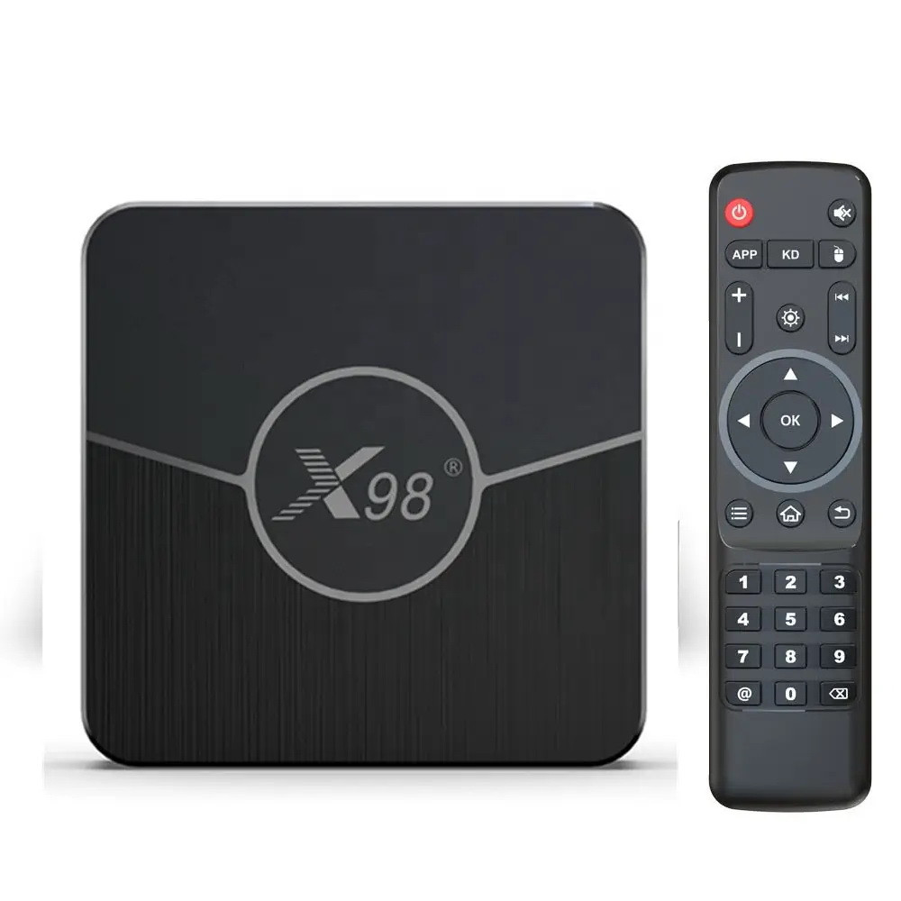 Смарт ТБ-бокс X98 PLUS Android TV прошивка SlimBOXtv 11 + встановлення додатків