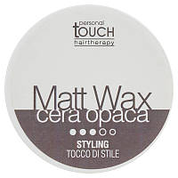Personal Touch Matt Wax Воск для волос матовый без блеска сильной фиксации, 100 мл