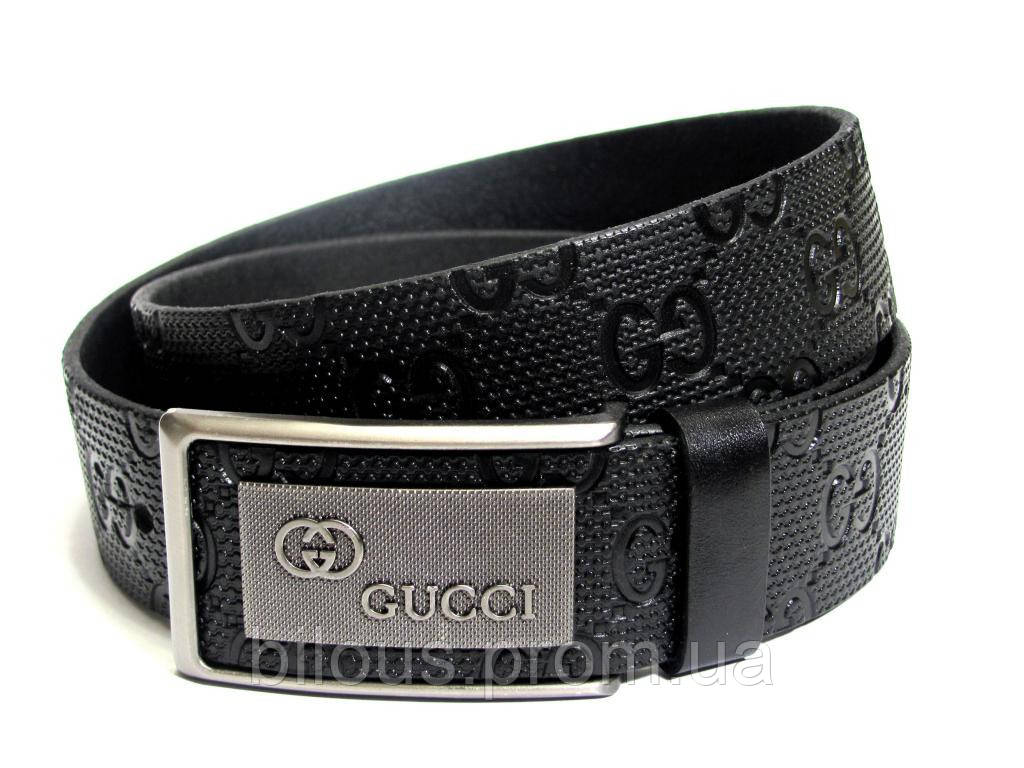 Кожаный ремень GUCCI 120см, гвоздик купить, куплю - фото 1 - id-p278985513