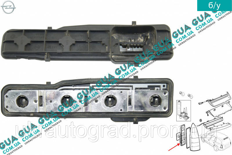 Плата Заднего Фонаря ( Левая / Универсал ) 393203 Opel / ОПЕЛЬ ASTRA G ...