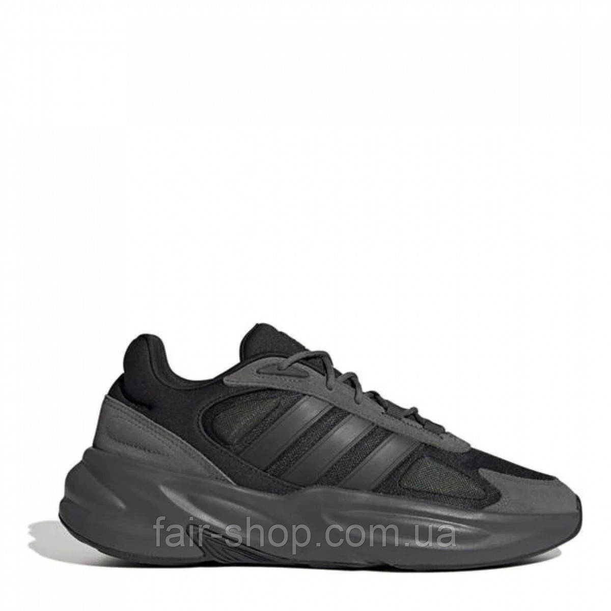 adidas Ozelle Cloudfoam Trainers White Grey