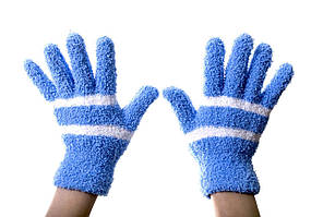 Рукавички для дівчинки Baolly Синій (Rplush blue (all size (21 см))