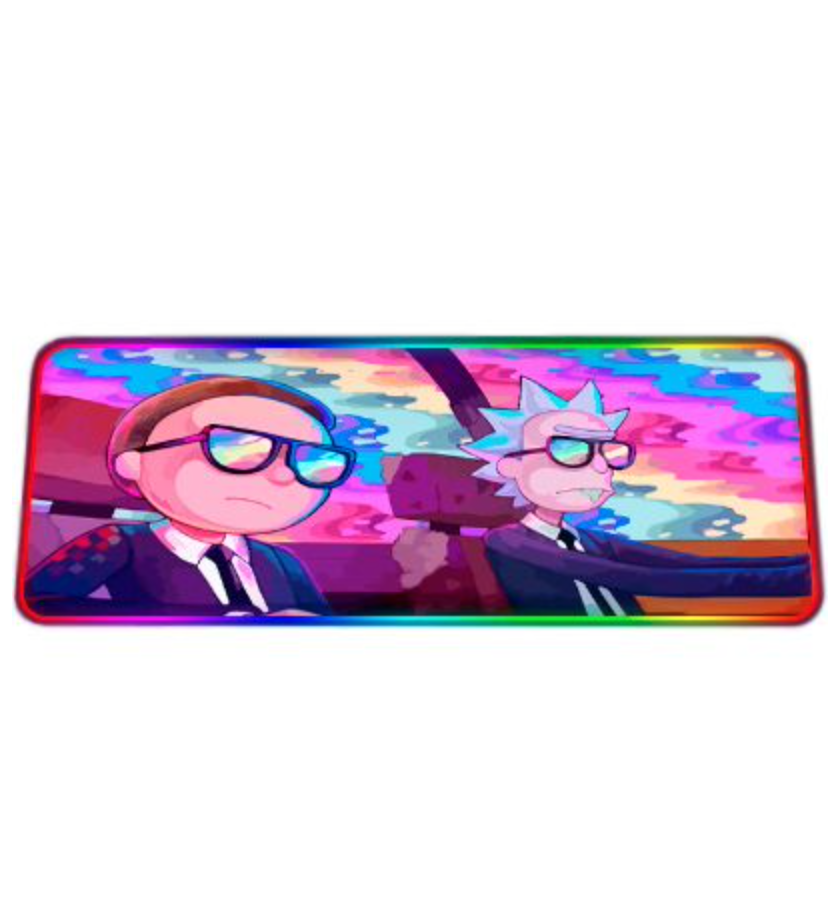 LED килимок для мишки "Rick and morty" 80*30 см., 4, фото 1