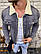 Чоловічий джинсовий піджак на хутрі TOP | Джинсівка на хутрі чоловіча тепла, фото 7
