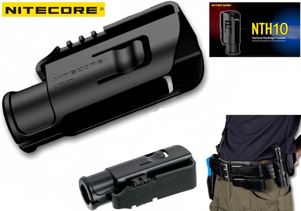 Тактичний чохол для ліхтаря Nitecore NTH10, швидкознімний, з полікарбонату