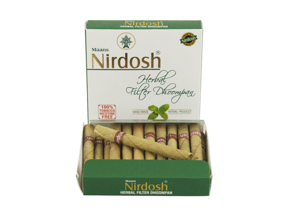 NIRDOSH 20SIG. MAANS АЮРВЕДИЧНІ СИГАРЕТИ НІРДОШ 20СІГ. МААНС