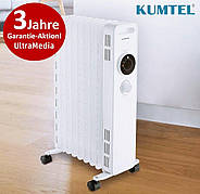 Обігрівач масляний радіатор  Kumtel KUM-1225S 2000 Вт 9 секцій, фото 2