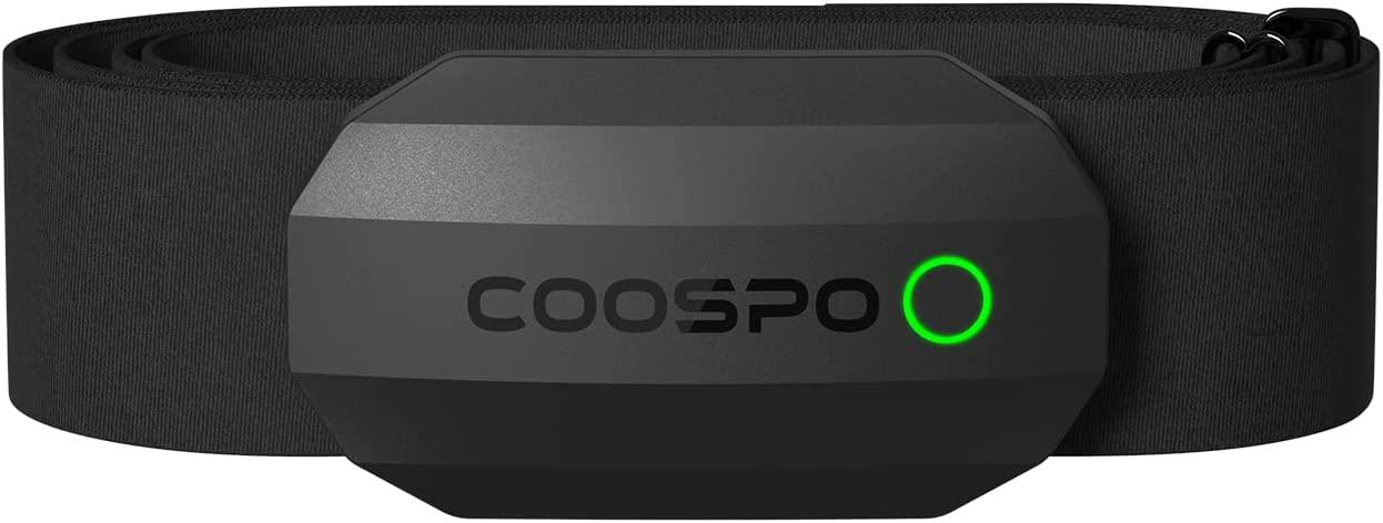 Монітор серцевого ритму COOSPO Нагрудний ремінь, Bluetooth ANT+ Chest HRM для бігу Велоспорт Тренажерний зал