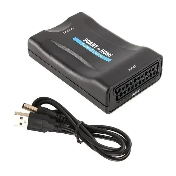 Конвертер відео SCART на HDMI 1080p/720p