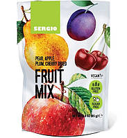 Sergio Сушеные фрукты и ягоды Fruit Mix (груша, яблоко, вишня, слива) 85г