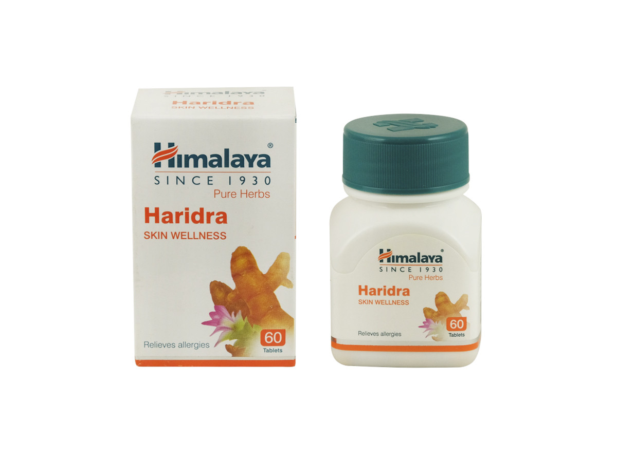 Препарат проти алергії та шкірних запалень HARIDRA HIMALAYA 60 таб, Харидра для очищення крові