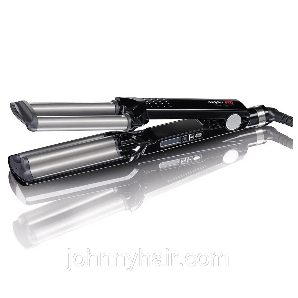 Плойка BaByliss Ionic 3D Waver потрійна, фото 1