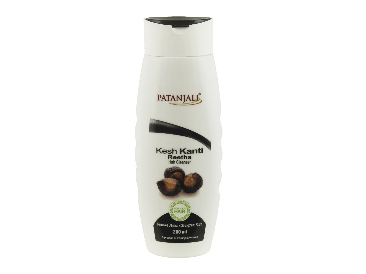 KESH KANTI REETHA HAIR CLEANSER (200ML) PATANJALI, ШАМПУНЬ КЕШ КАНТИ ПАТАНДЖАЛИ Стимулює ріст , зміцнює , від випадіння волосся