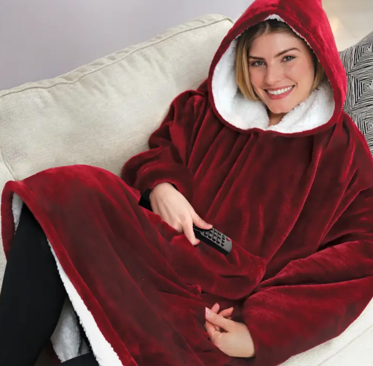 Плед із капюшоном HUGGLE Hoodie ULTRA