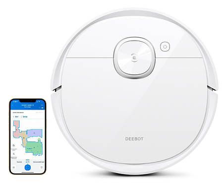Робот-пилосос з вологим прибиранням ECOVACS DEEBOT OZMO T9 (DLX13-44), фото 1