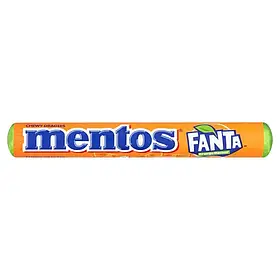 Жувальні цукерки Mentos Fanta Orange 37g