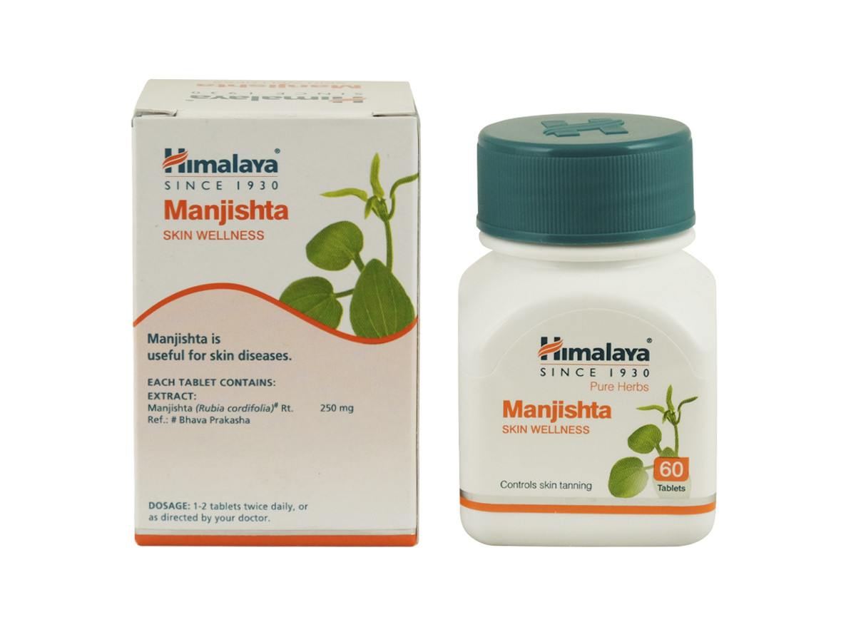 MANJISHTHA (60TAB) HIMALAYA. МАНЖІШТА 60 ТАБ. ХІМАЛАЯ