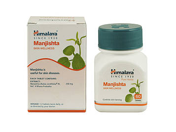 MANJISHTHA (60TAB) HIMALAYA. МАНЖІШТА 60 ТАБ. ХІМАЛАЯ