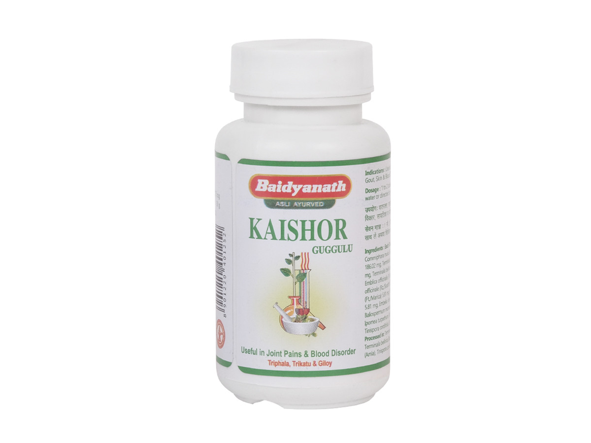 KAISHORE GUGGULU (80TAB) BAIDYANATH, КАЙШОРЕ ГУГГУЛ