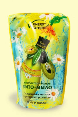 ВС Duo-Pack VivaOliva Рідке фітомило "Антибактеріальне" 450 мл , фото 1