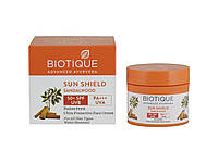 BIO SANDALWOOD FACE&BODY SUN CREAM (50GM) BIOTIQUE, БІО САНДАЛ СОЛНЦЕЗАХИСНИЙ КРЕМ ДЛЯ ОБЛИЧЧА ТА ТІЛА